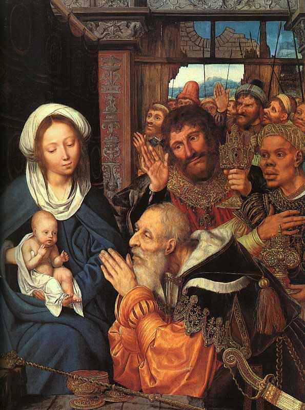 Quentin Matsys The Adoration of the Magi oil painting picture
